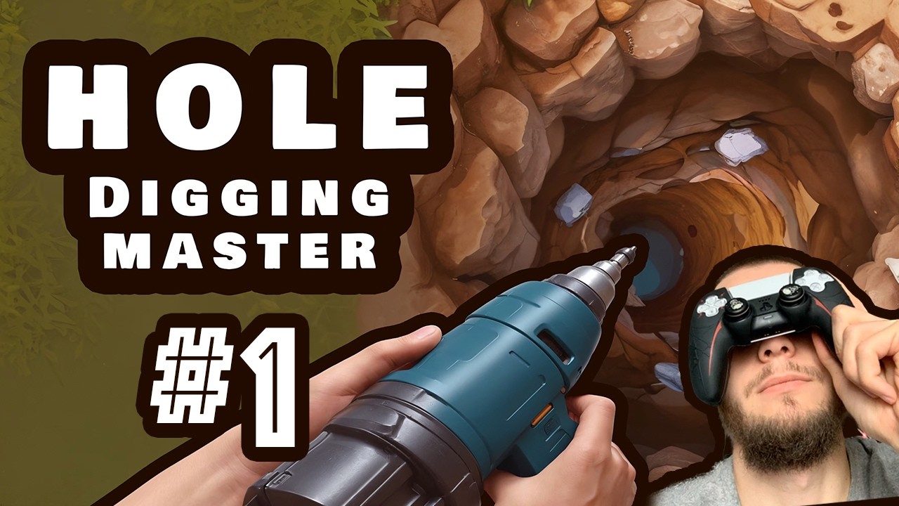 Hole Digging Master — Копаем до центра земли | #1🔥