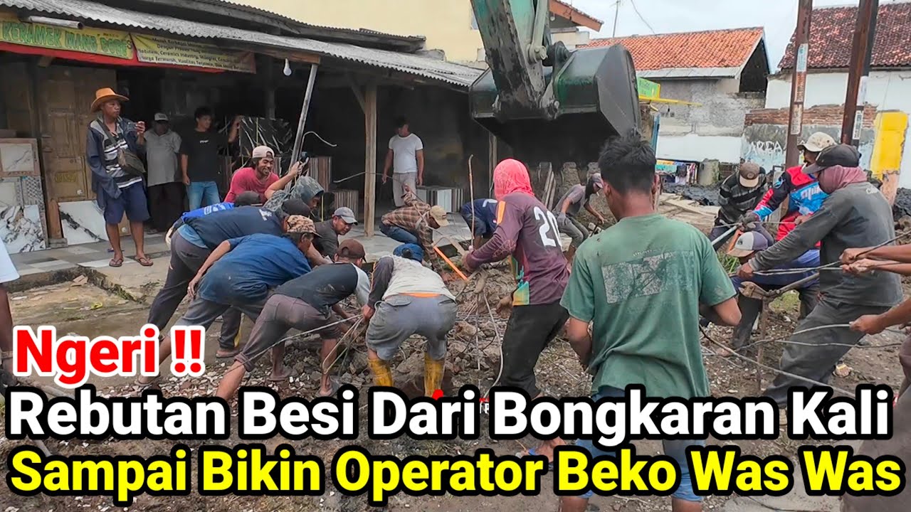 Bahaya Mengintai‼️Berebut Harta Karun Tersembunyi Di Balik Tebalnya Lumpur Hitam Kali Apur