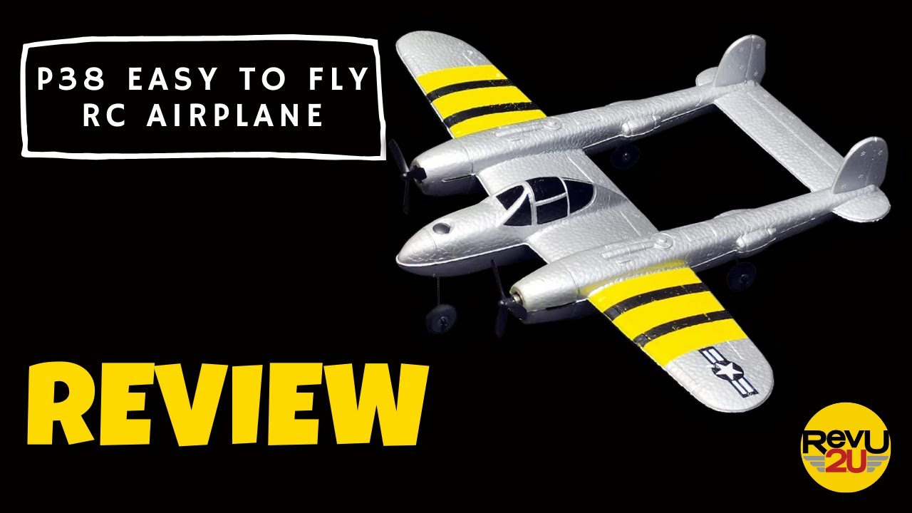 Time to Rev Your Engines For The P38 Easy to Fly RC Airplane!