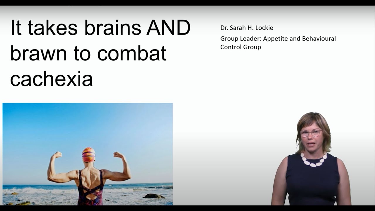 Dr Lockie: new ways to target Cachexia