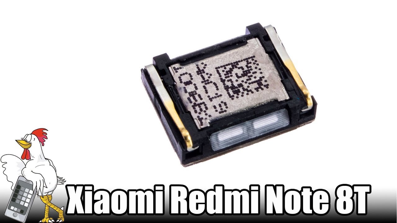 Guía del Xiaomi Redmi Note 8T: Cambiar auricular