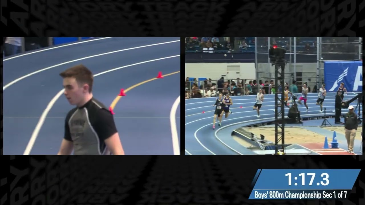 Nike Indoor National 2026 - Boys Champion 800 - Heat 1 - (1:55.89)