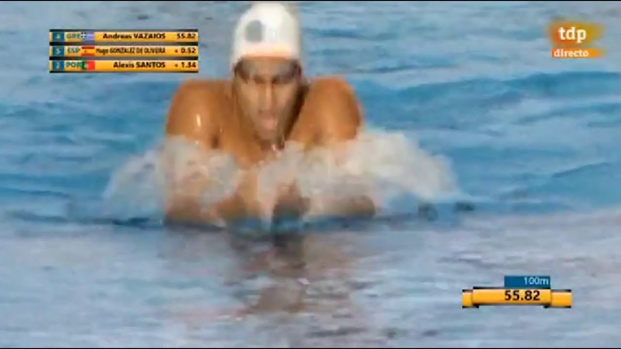 HUGO GONZÁLEZ, plata en 200m estilos | Juegos Mediterráneos Tarragona 2018