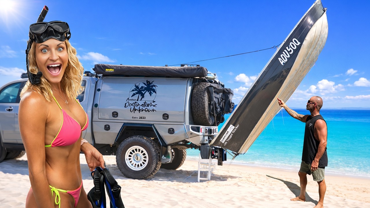 WORLD-CLASS REEF AND EPIC OFF GRID BEACH CAMPS! 🪸🐠