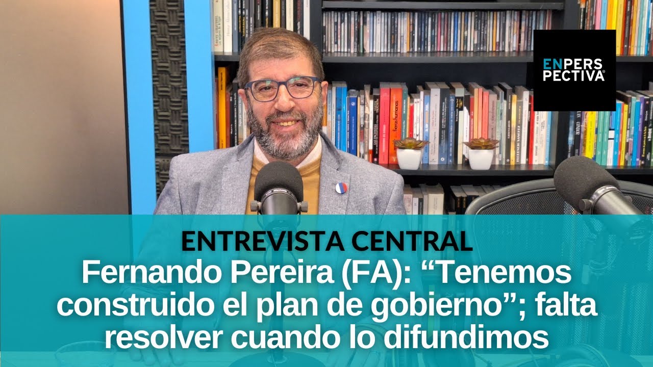 Fernando Pereira (FA): En Uruguay “hay un modelo de nación y dos proyectos de país”