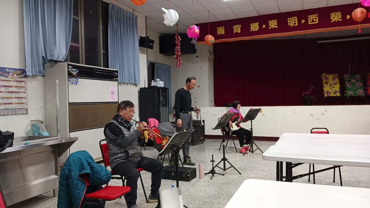 20260107崙背鄉韻團練。10月亮代表我的心