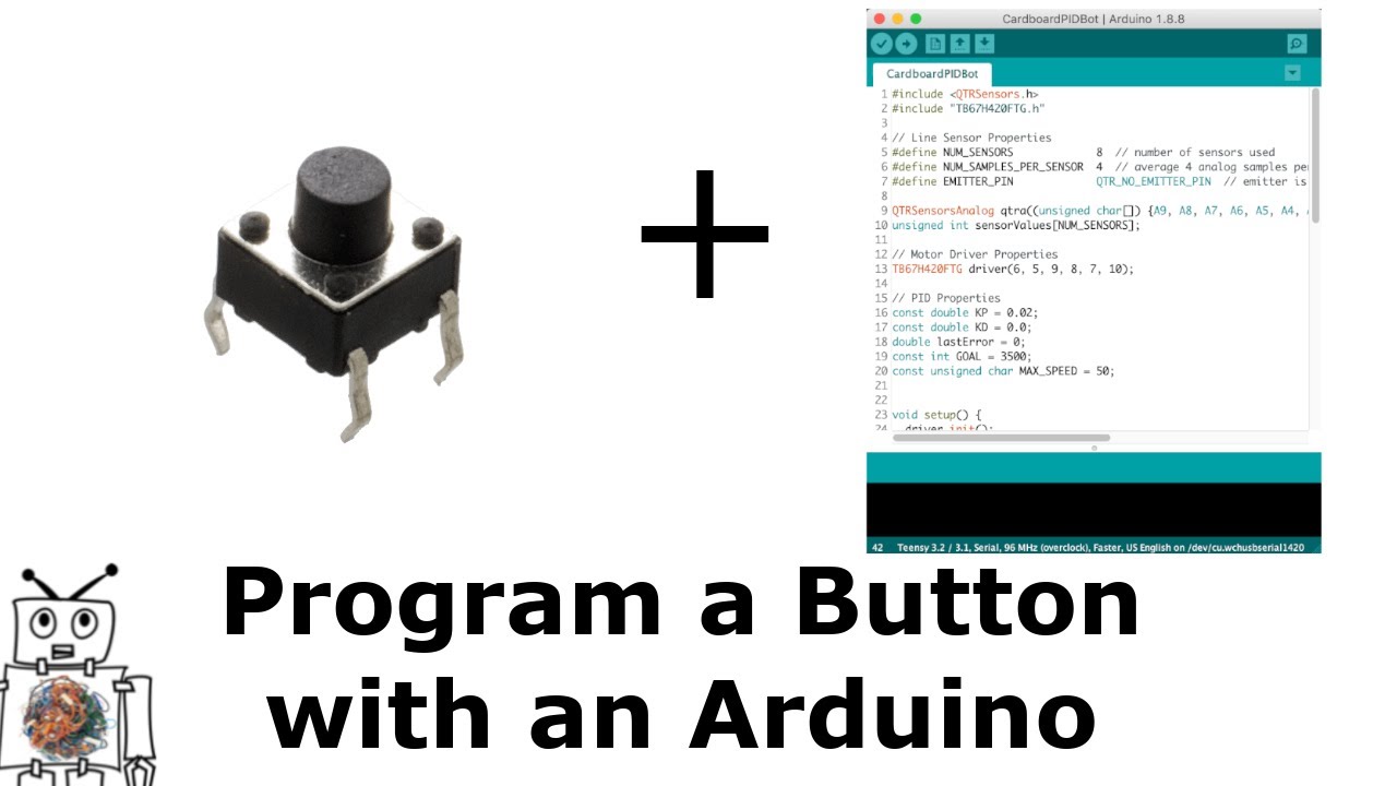 Как запрограммировать кнопку с помощью Arduino