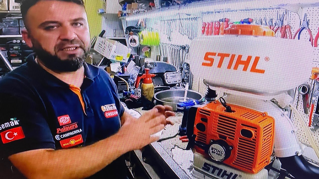 STIHL SR420 KARBÜRATÖRÜN İÇİNDEN BAKIN NELER ÇIKTI