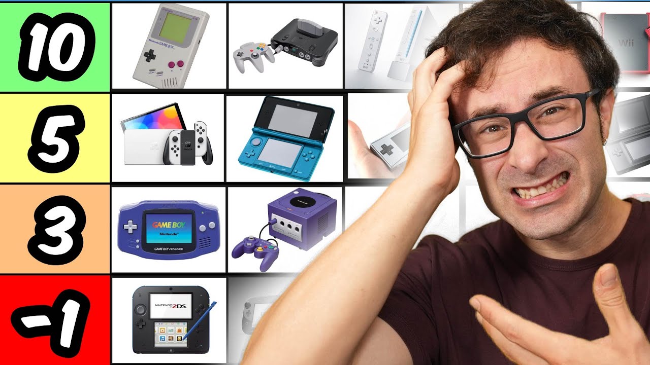✅ RANKING de las MEJORES CONSOLAS de NINTENDO