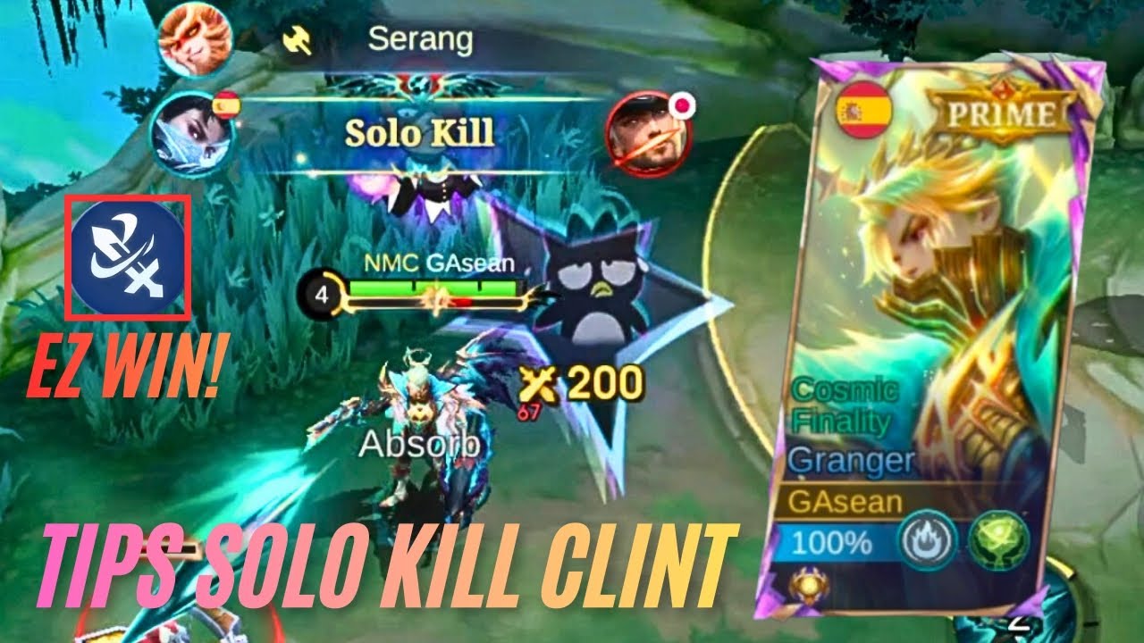 LAWAN CLINT SUSAH? SINI GW KASIH TAU CARA MELAWAN CLINT DI LANING EARLY GAME!! - MLBB