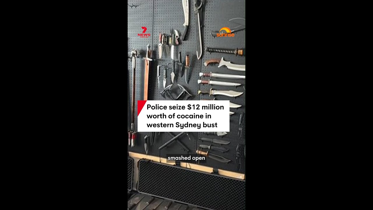 Police seize $12 million worth of cocaine in western Sydney bust