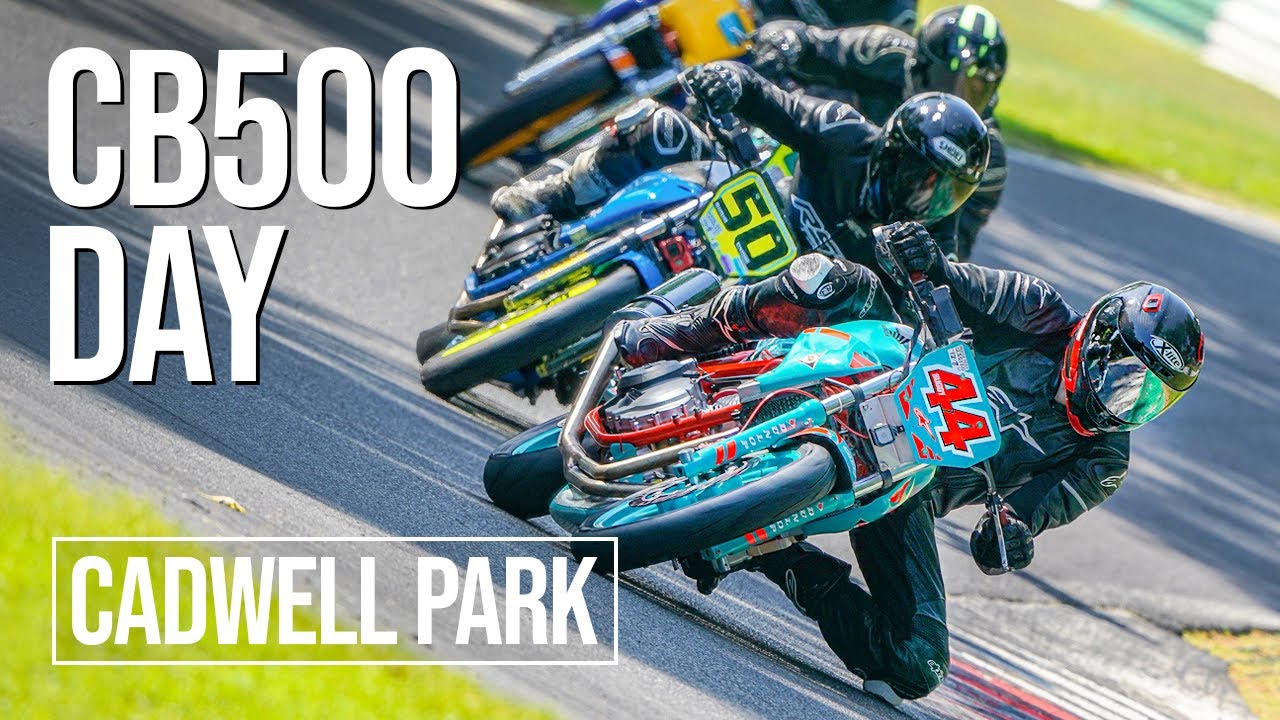 A mega track day with No Limits - Cadwell Park - CB500 