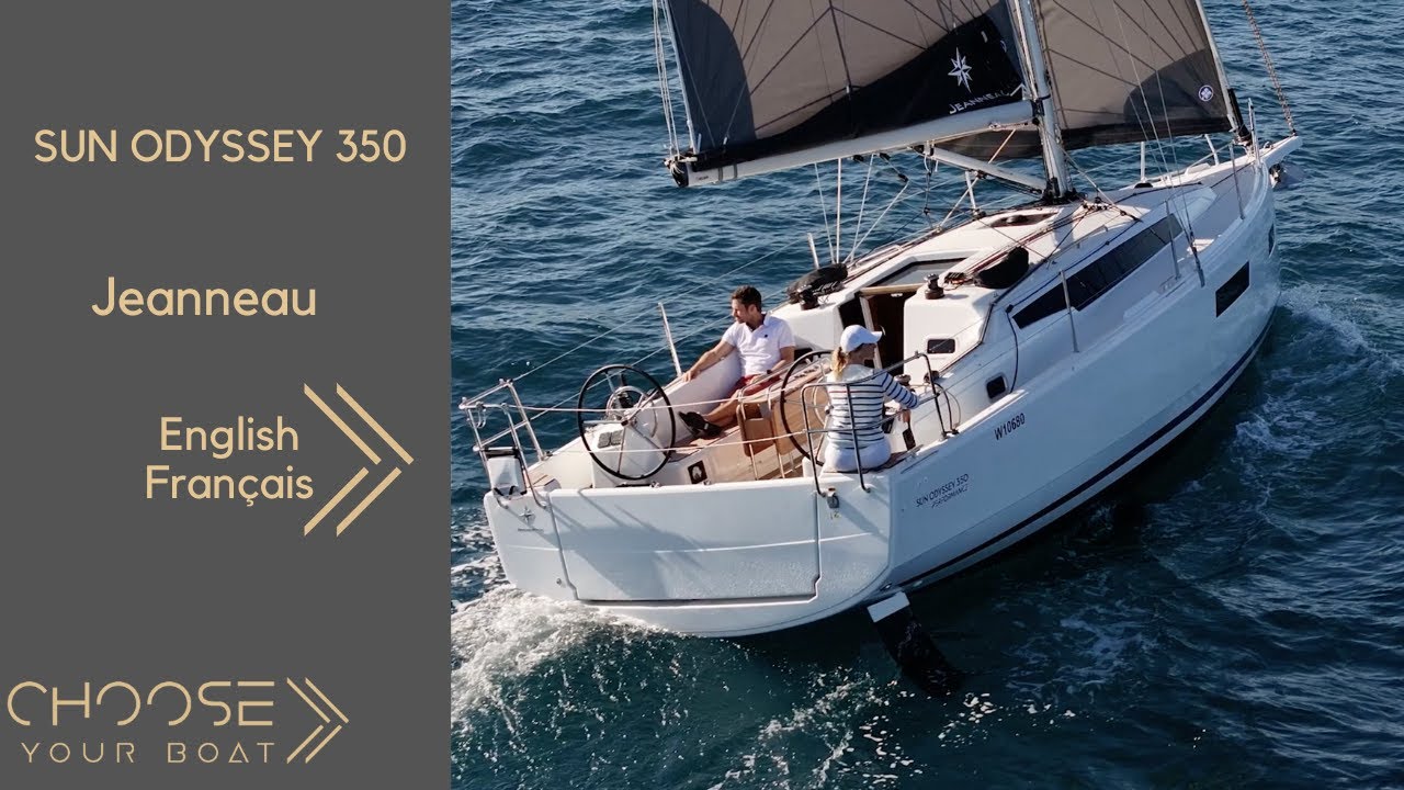 Jeanneau Sun Odyssey 350 - Visite guidée - Walkthrough (français - english subtitles)