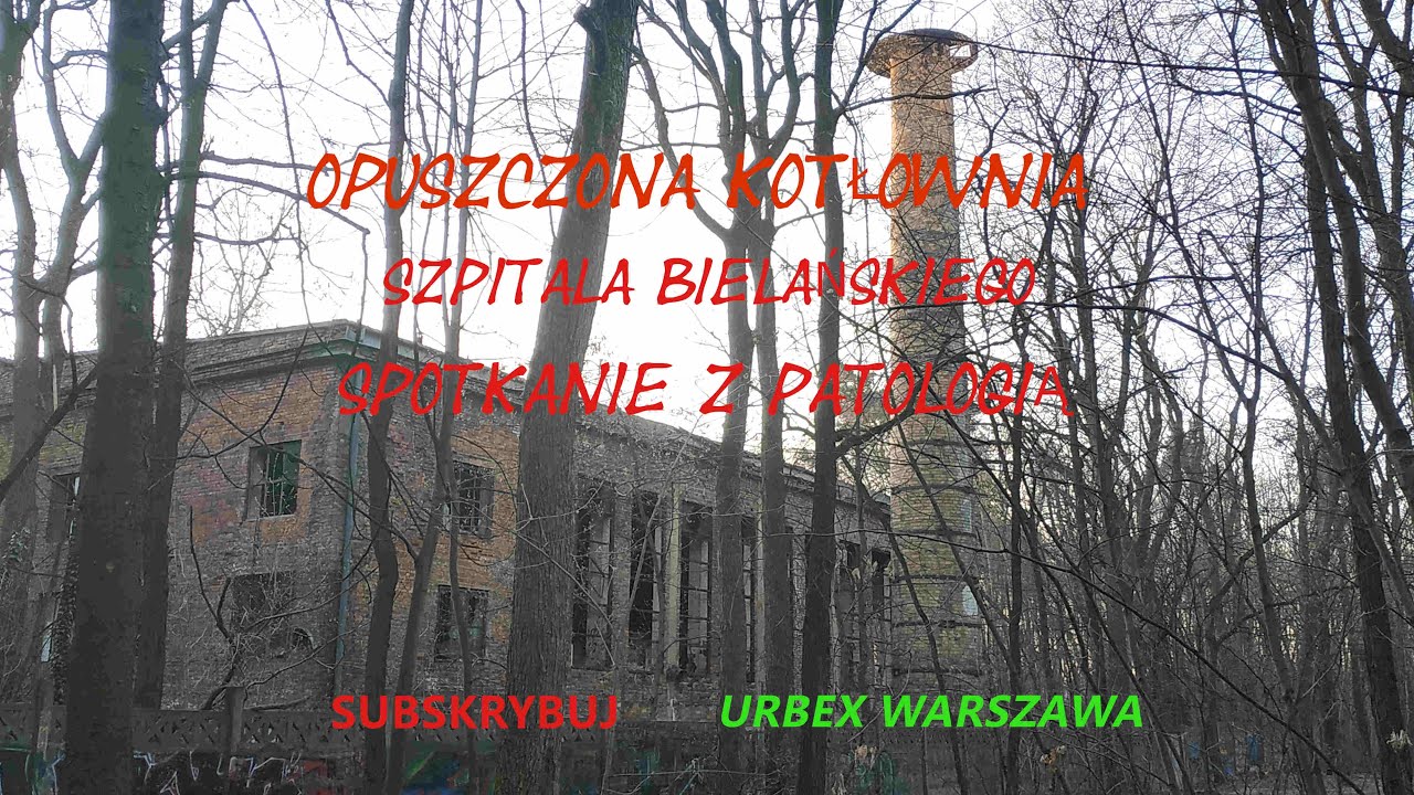 Opuszczona kotłownia Szpitala Bielańskiego, spotkanie z patologią.
