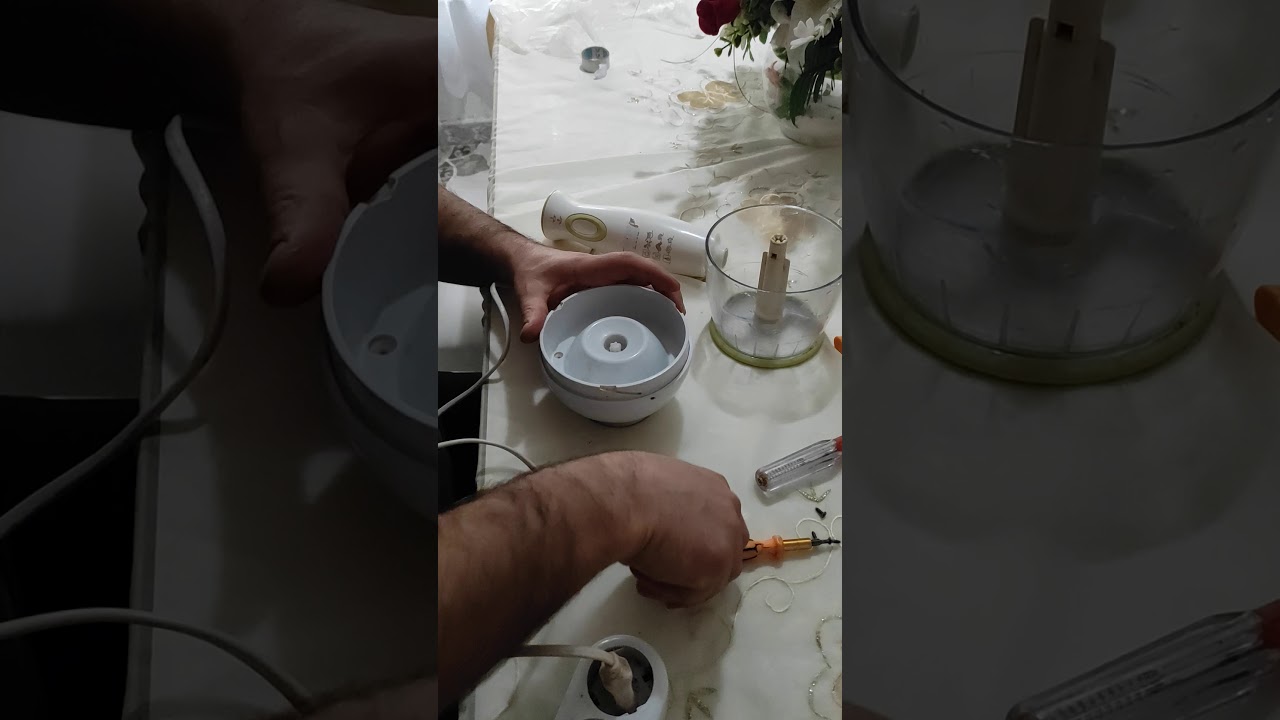 El blender bıçak dönmeme sorununu giderme
