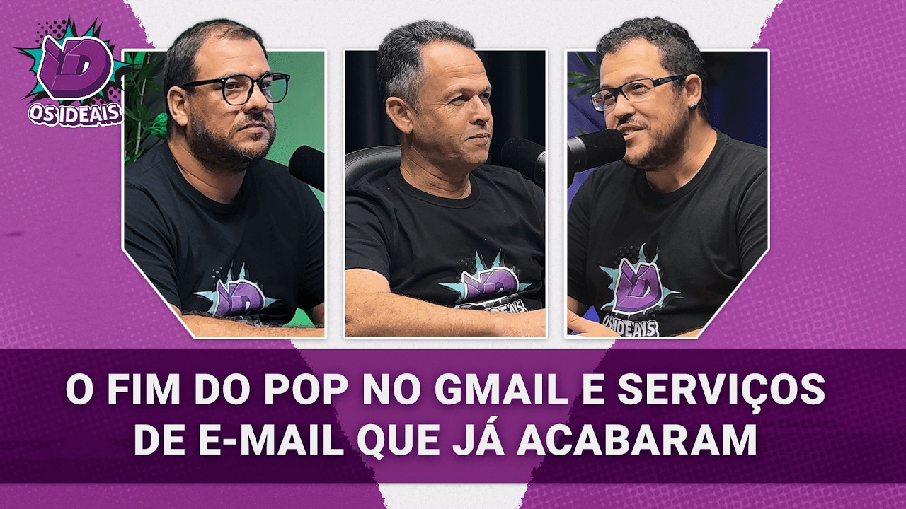O fim do POP no gmail e seviços de e-mail que já acabaram.