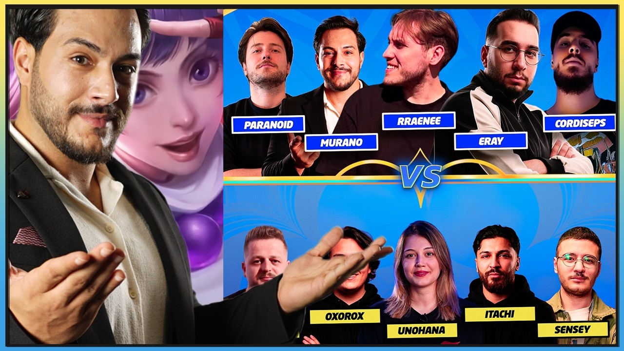 5v5 MLBB YAYINCI KAPIŞMASI  - Mobile Legends Canlı Yayın