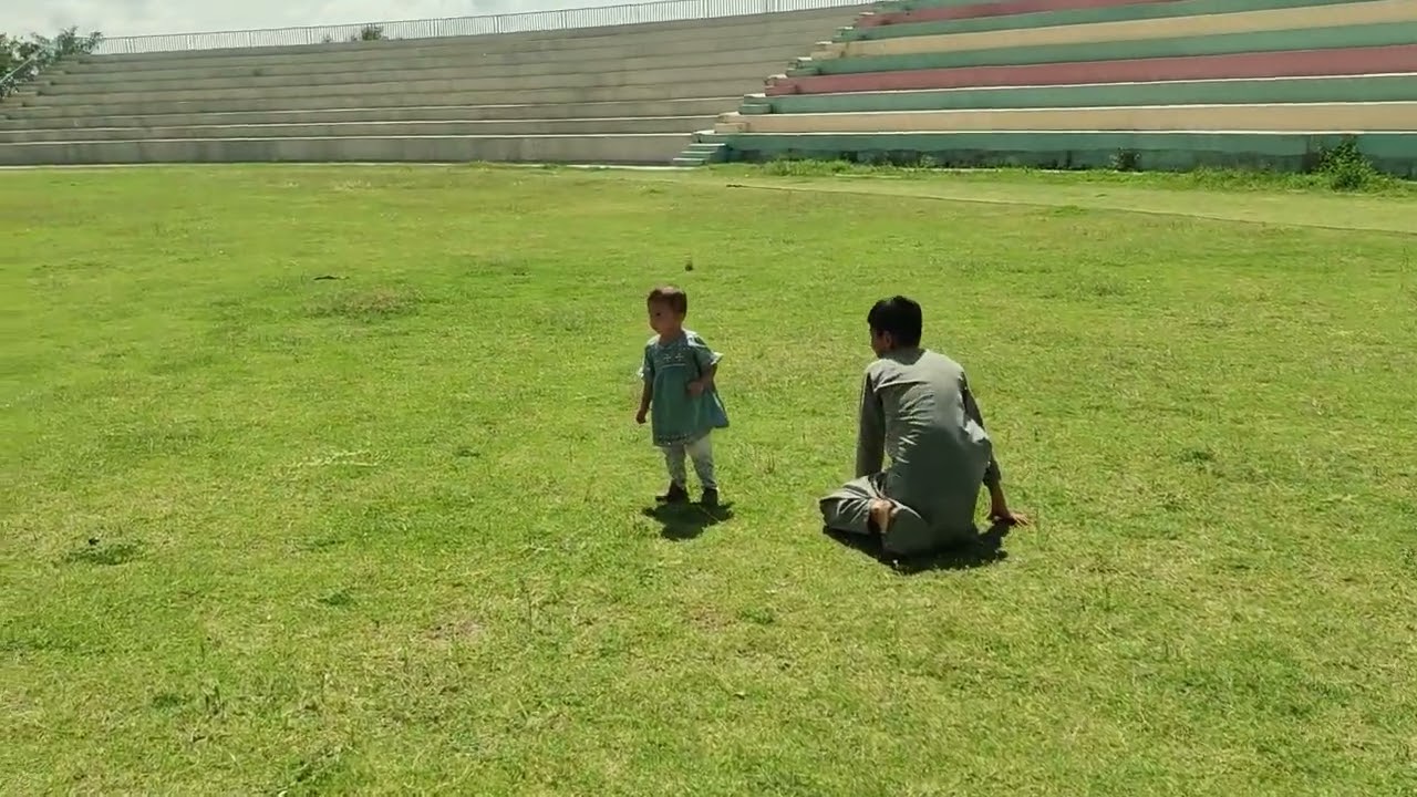 Kids Running and Playing Together