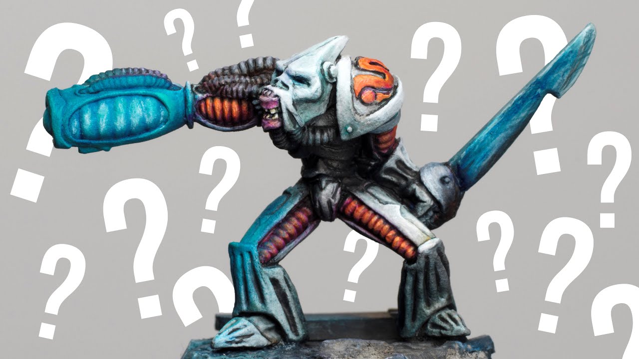 The Unknown Miniature - What is this? - [I used it for painting practice]