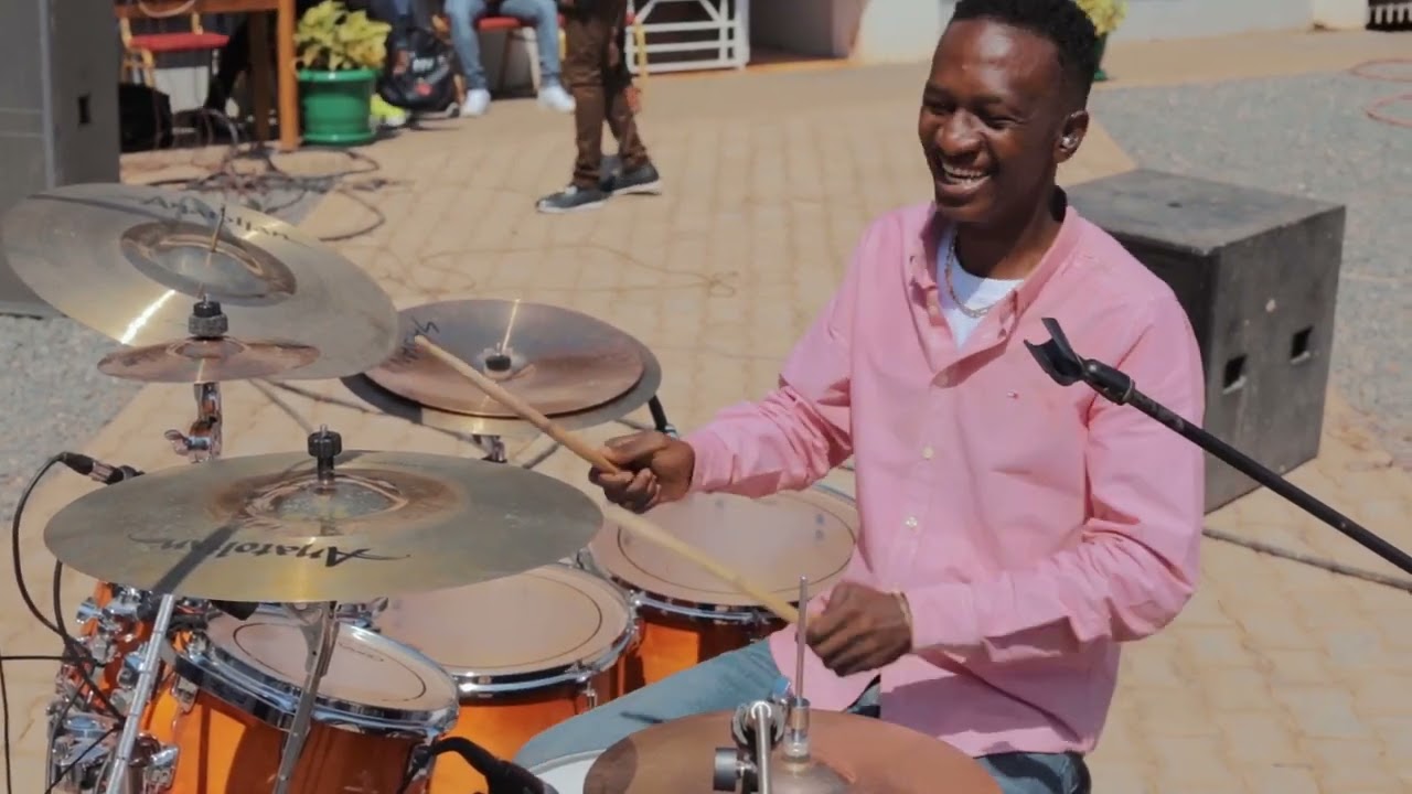 Ruben Ntambwe et YVES Matadi _ Atelier des batteurs Likasi James Majila