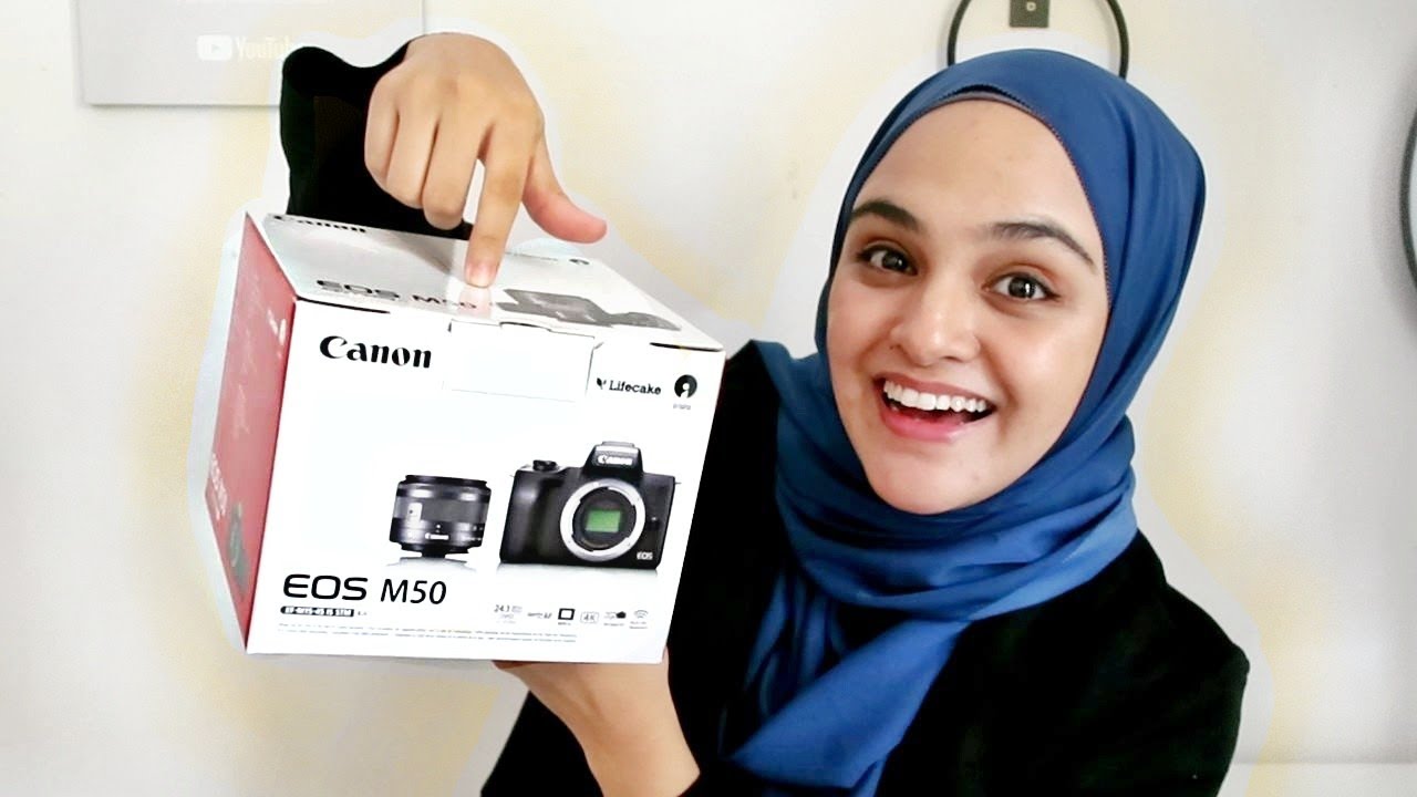 UNBOXING CAMERA VLOGGING ! + Accesory camera | Canon EOS M50