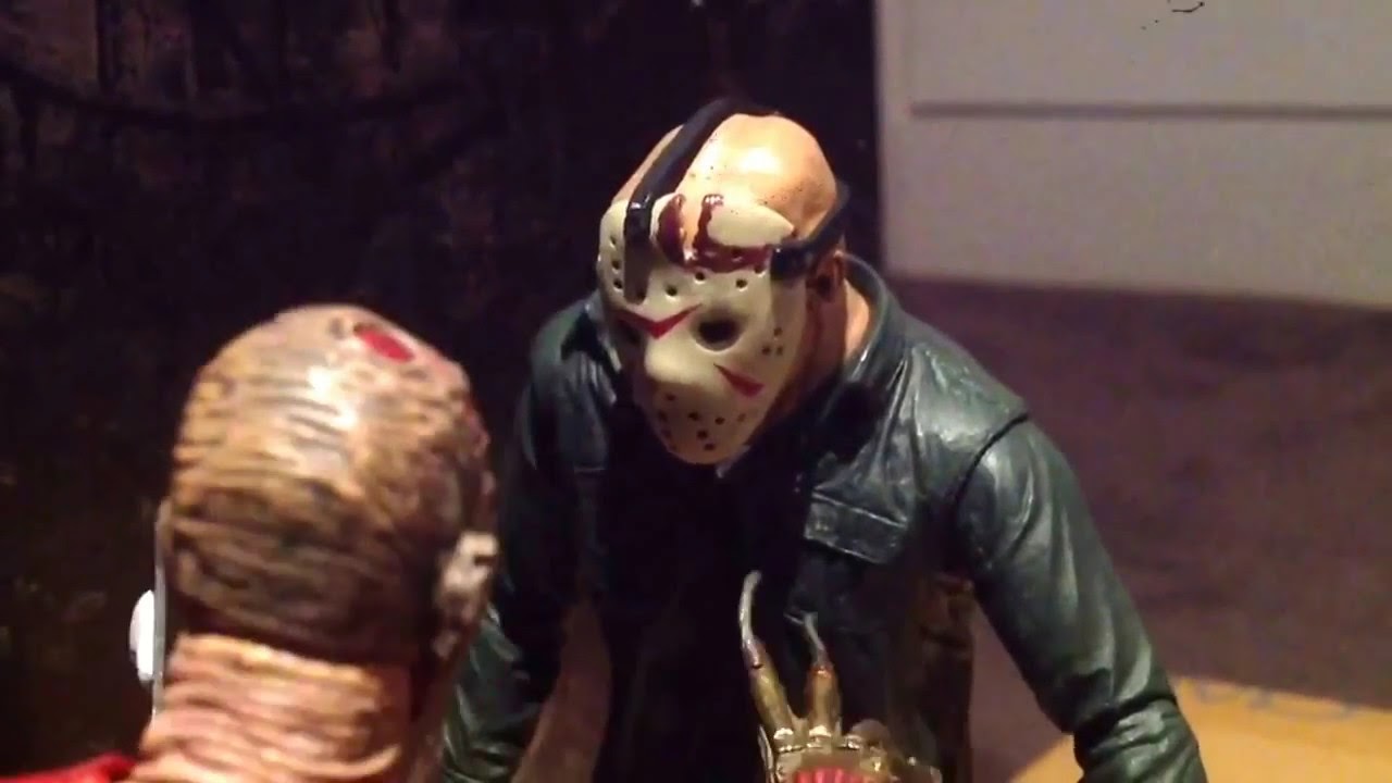 Freddy vs Jason Stop Motion