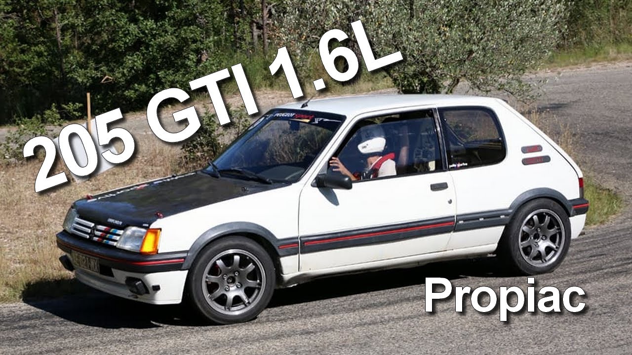 Montée Historique de Propiac en 205 GTI 1.6L [2017]
