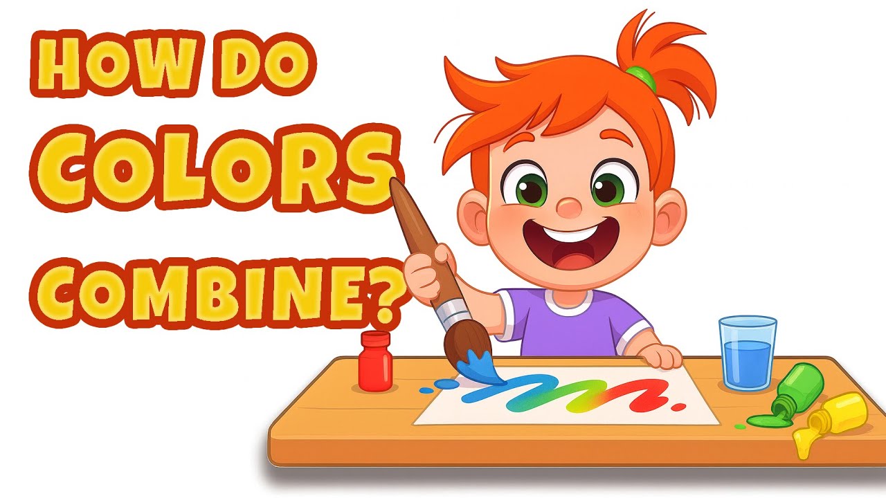 How do colors combine? | Nursery Rhymes & Educational Kids Songs