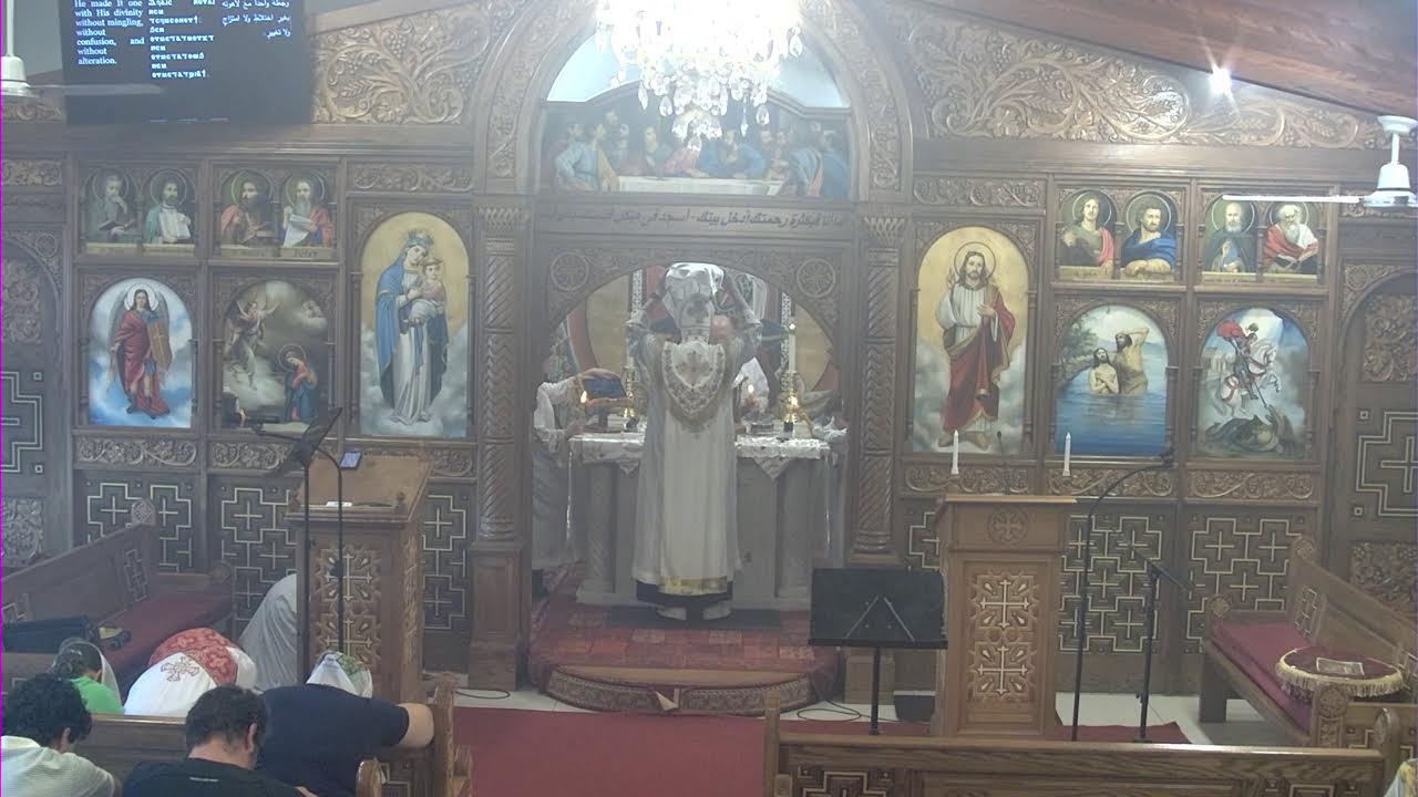 St. Mark & St. George Coptic Orthodox Church  -Divine Liturgy - Saturday 03/01/2026