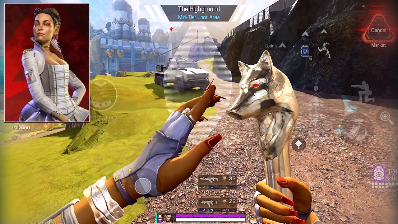 LOBA SOLO v SQUADS - APEX LEGENDS MOBILE