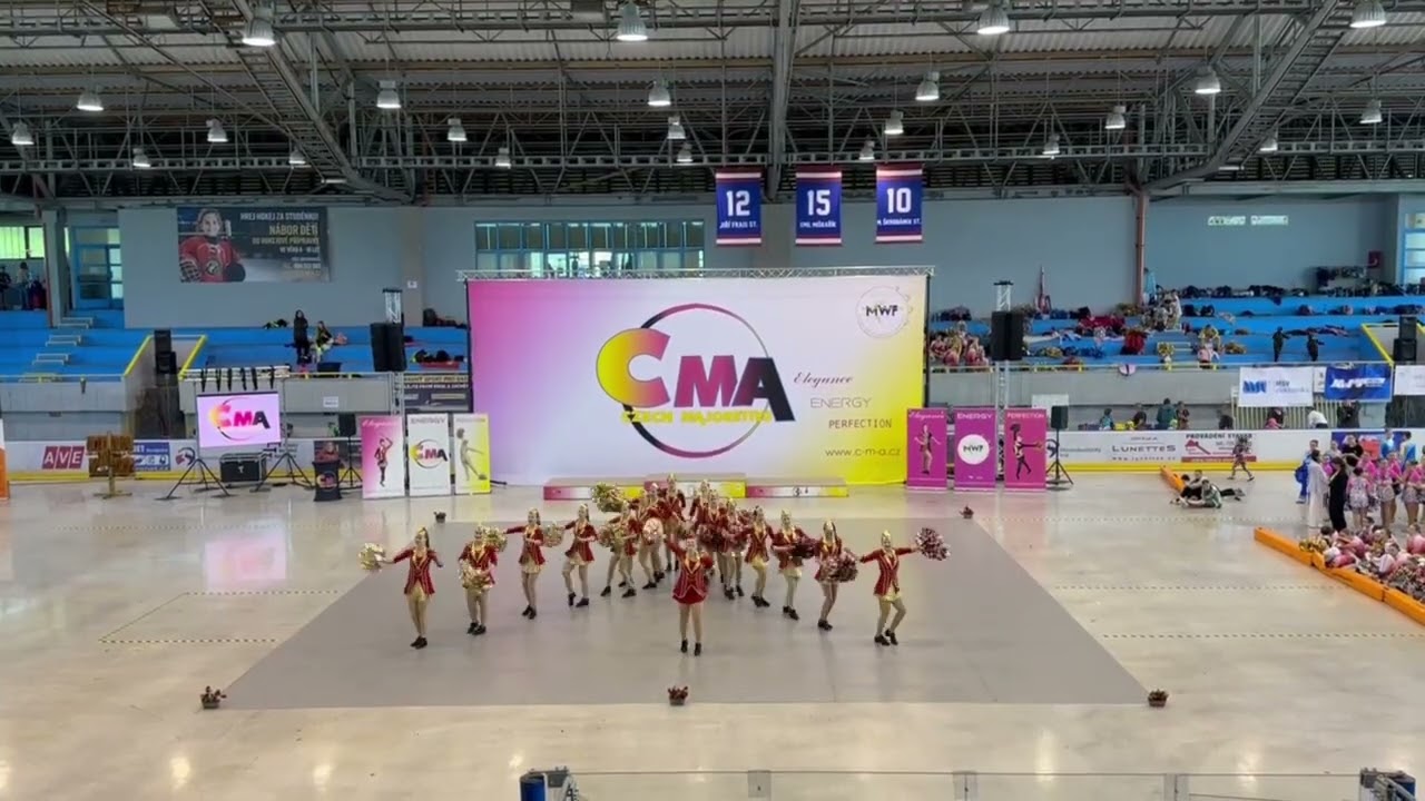 Semifinálové kolo MČR 2025 CMA ve Studénce / AP klub Brušperk - Top Teens / PODIO POM CLASSIC SENIOR