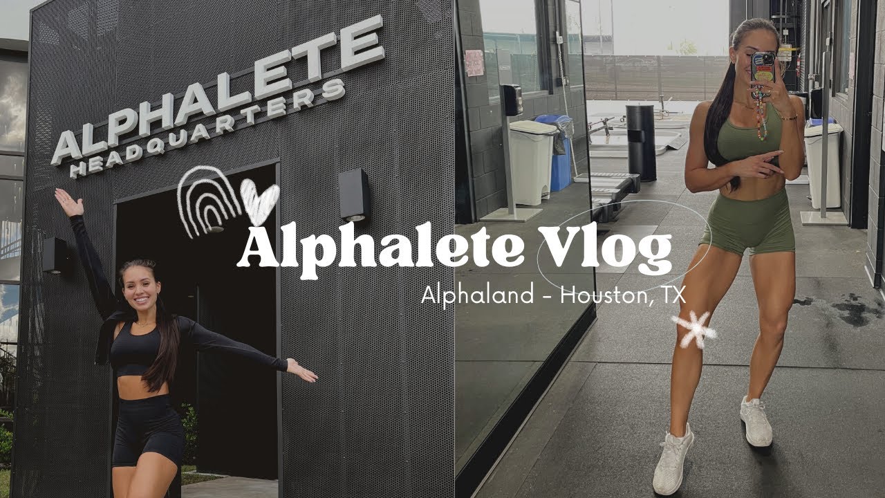 Alphaland Trip + Alphalete Photoshoot Vlog