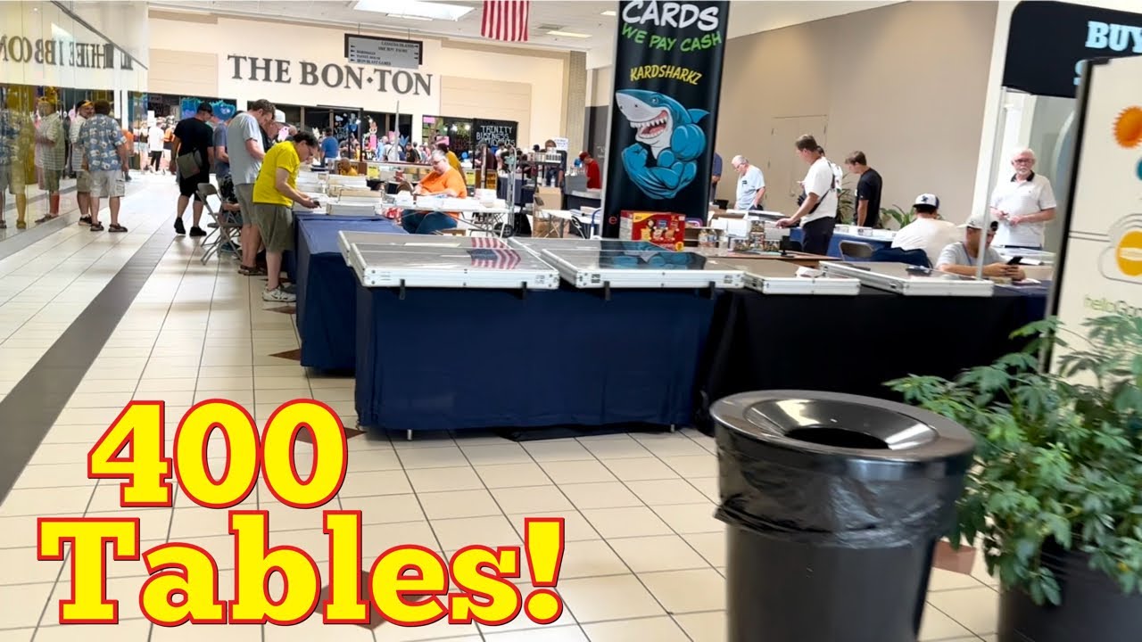 GREAT PICKUPS AT A 400 TABLE CARD SHOW!