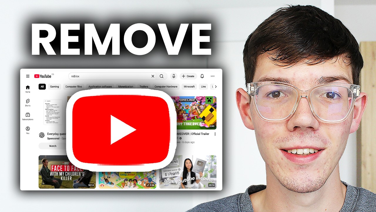 How To Remove Recommended Videos & Channels From YouTube - Full Guide