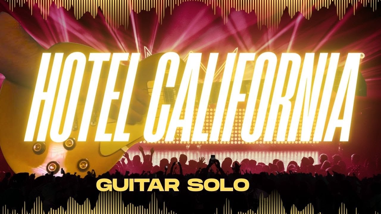 Hotel  California - Solo de Guitarra 🎸 Gibson Les Paul Custom 56 Goldtop