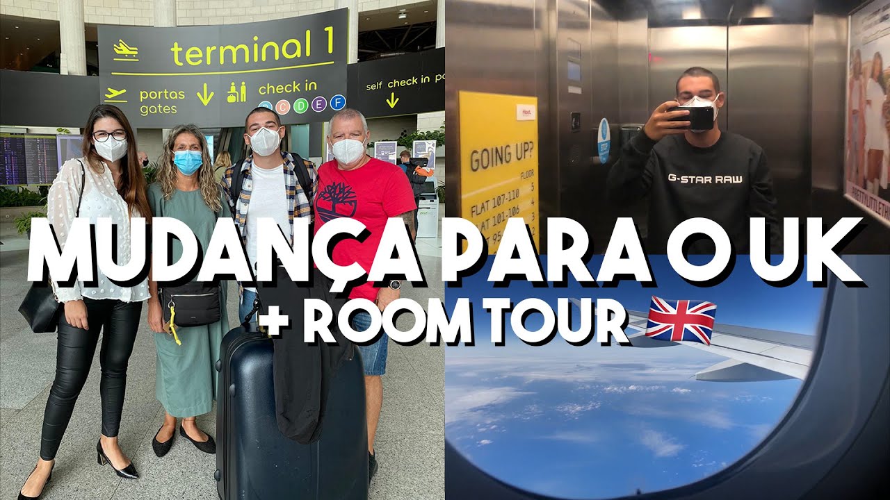CHEGOU O GRANDE DIA | Mudança para o UK + Room Tour | Ricardo Cardoso