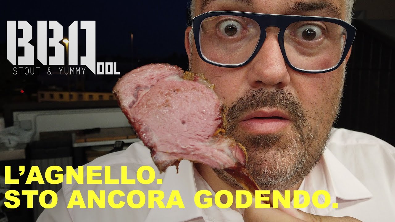 L'agnello nel barbecue a pellet. Una ricetta SPETTACOLARE