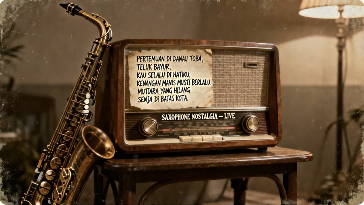 Instrumental Saxophone Kenangan Lama | Teluk Bayur & Mutiara Yang Hilang