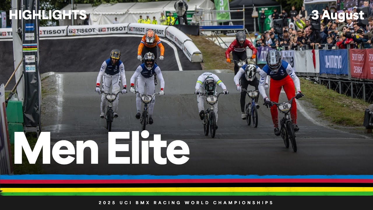 Men Elite Highlights | 2025 UCI BMX Racing World Championships | Tissot