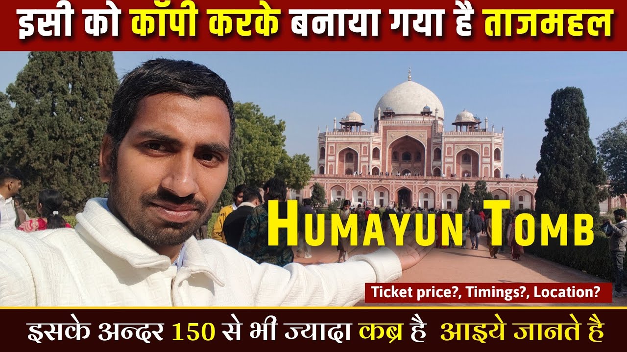 Humayun's Tomb Vlog | Delhi's Most Beautiful Mughal Monument