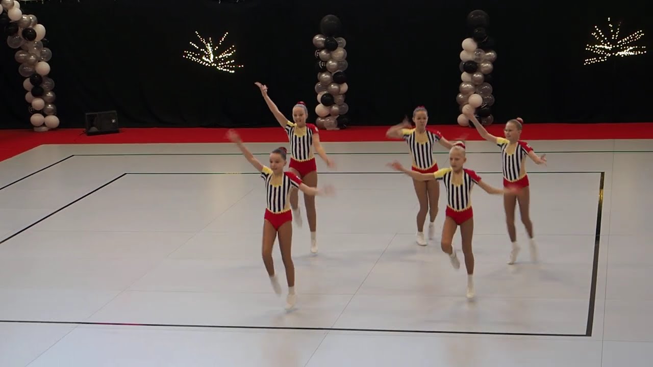 Neilikoiden sirkus kilpa-aerobic