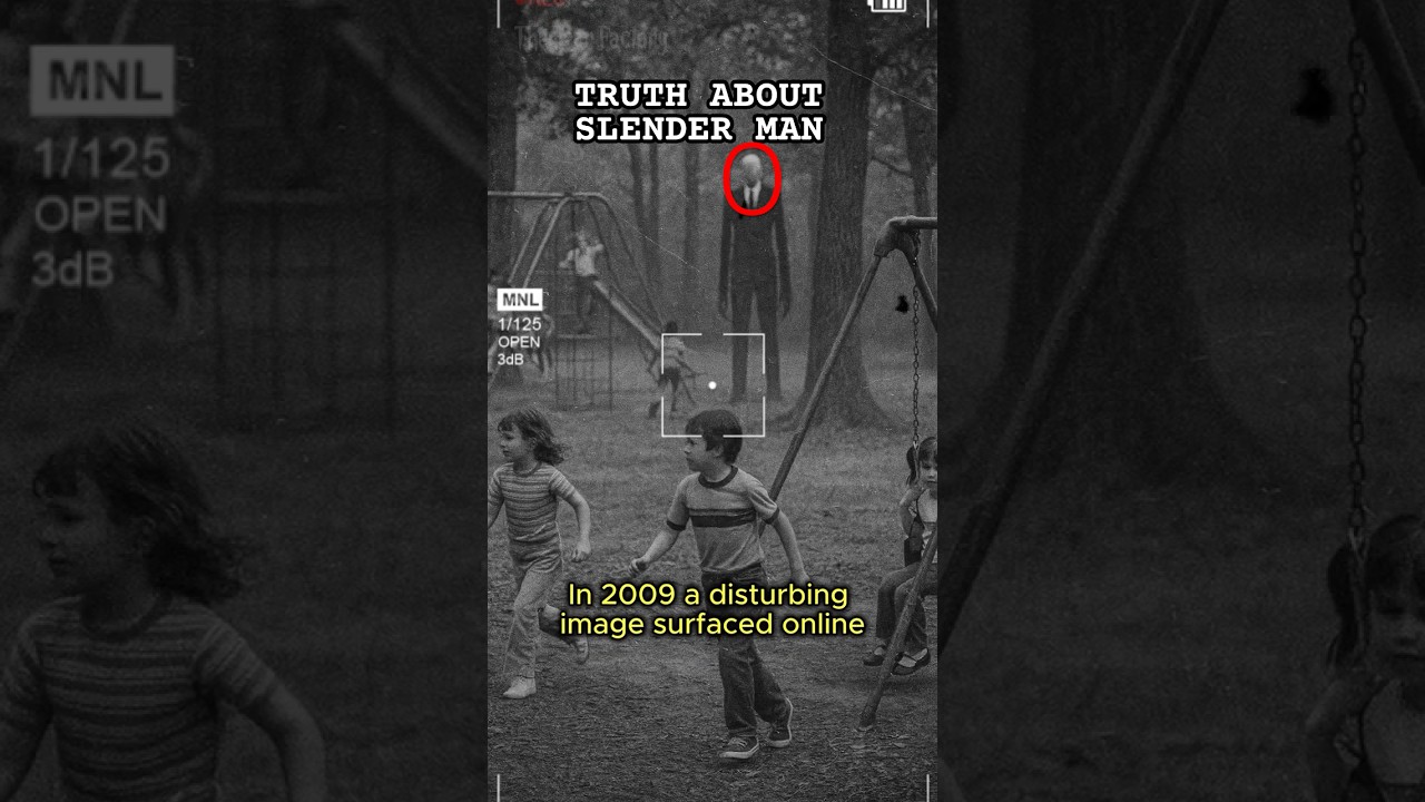 TRUE Story About Slender Man | Real-Life Horror Explained | #scaryshorts #horrorstories #horrortok