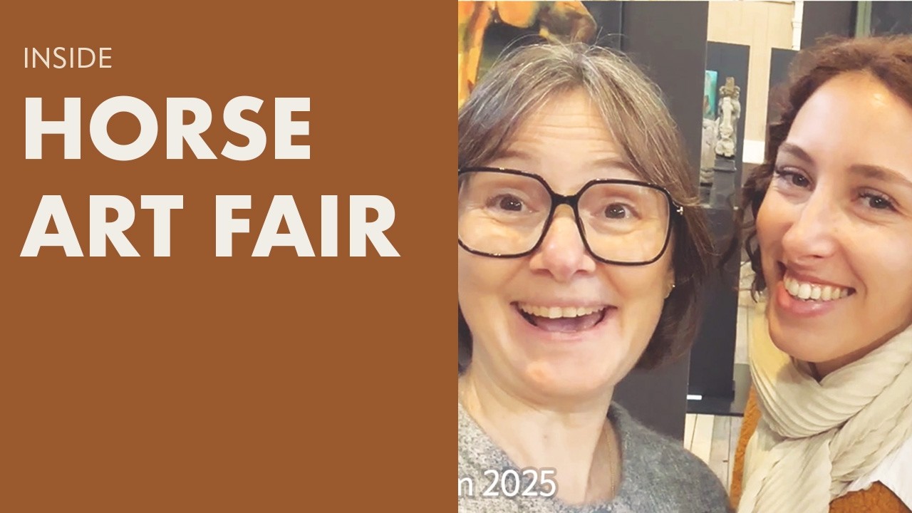 Horse Art in Amsterdam – My Week at the Dutch Equine Art Fair 2025 (Vlog)