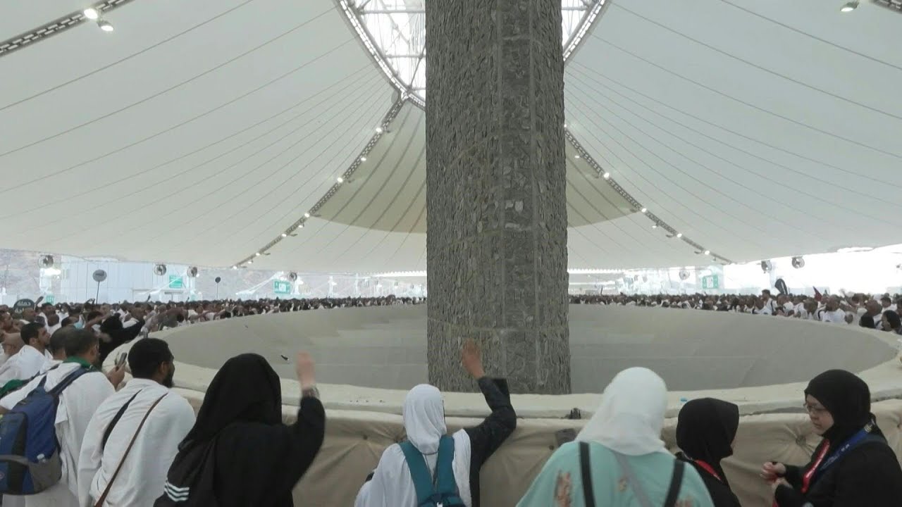 O último grande ritual da peregrinação do Hajj na Arábia Saudita | AFP