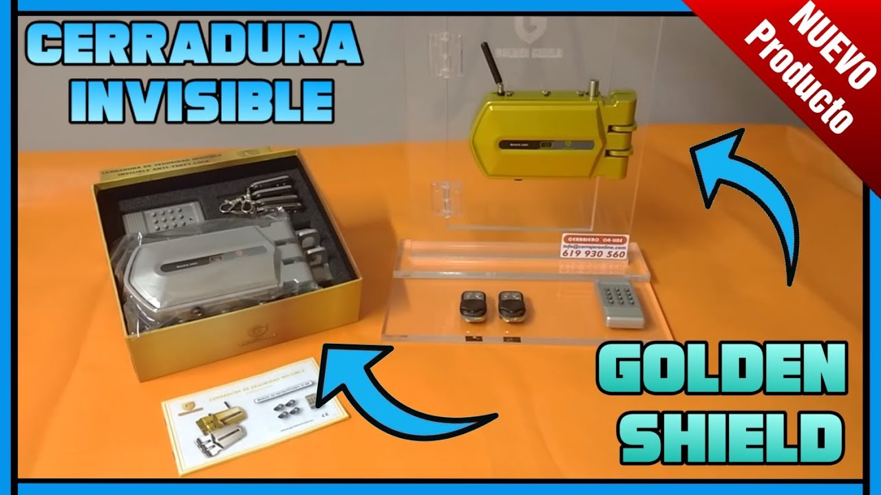 Cerradura invisible Golden Shield