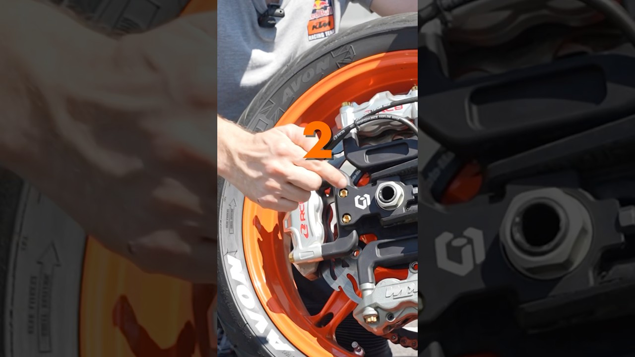 Why 3 calipers? #rcb #stuntbike #motorcycle @insta360