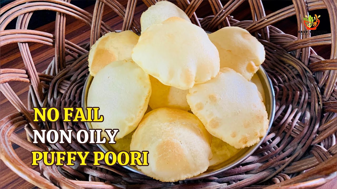 How To Make Rava Poori | Crispy Semolina poori | Puffy Poori