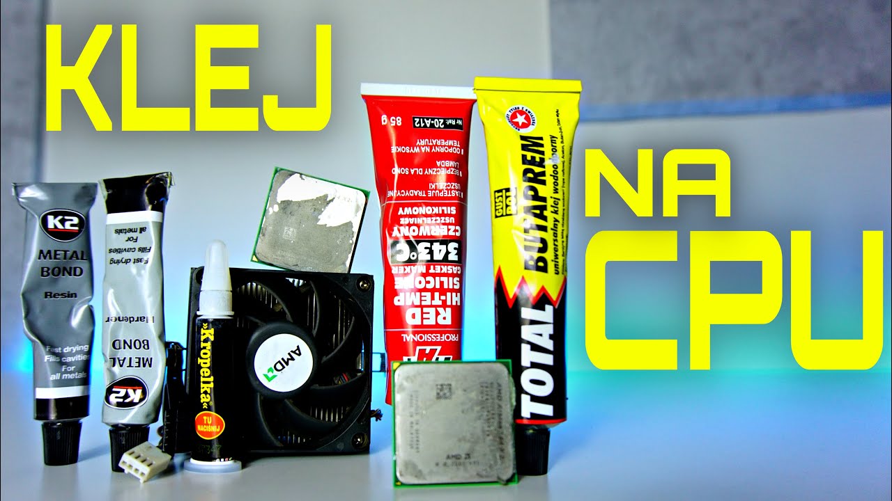 PRZYKLEIŁEM CHŁODZENIE DO CPU! - Test temperatur