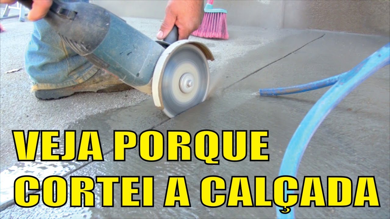 FIZ A CALÇADA E DEPOIS CORTEI, VEJA PORQUE!!
