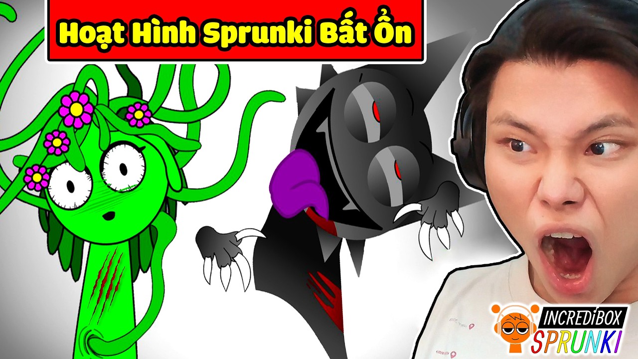 HOẠT HÌNH SPRUNKI BẤT ỔN NHẤT 2024😳JAYGRAY SỐC NẶNG VÌ INCREDIBOX SPRUNKI WENDA VS VINERIA ĐÁNH NHAU